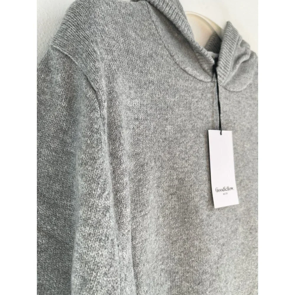 NWT Goodfellow & Co Mens Gray Hoodie Sz M